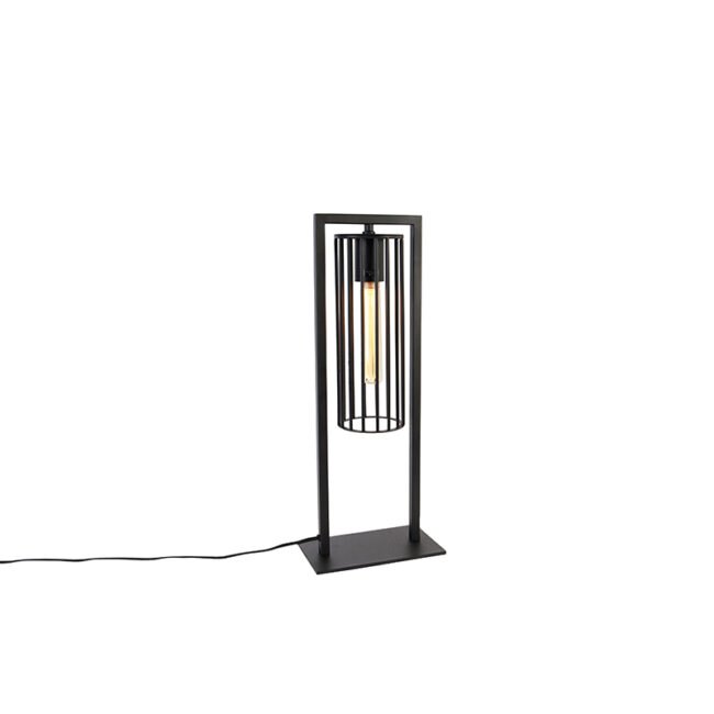 Moderní stolní lampa černá - Balenco Wazo