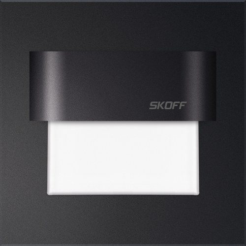 LED nástěnné svítidlo Skoff Tango černá teplá bílá