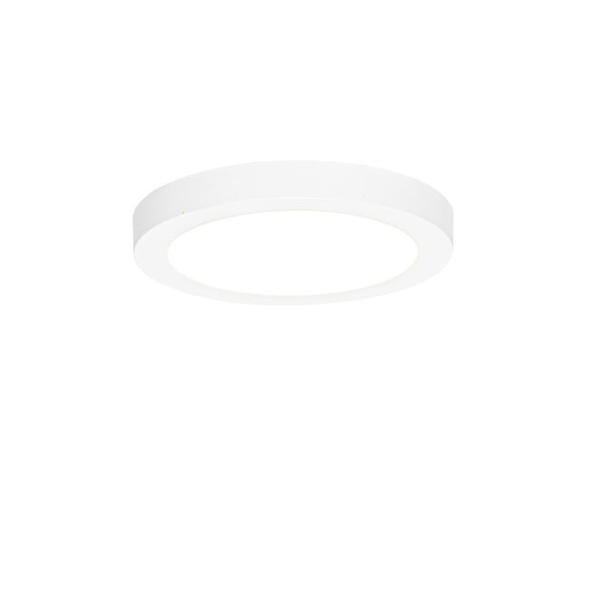 Zapuštěné nebo přisazené bodové bílé 18 cm včetně LED 3 stupně ztlumení do teplého - Trans
