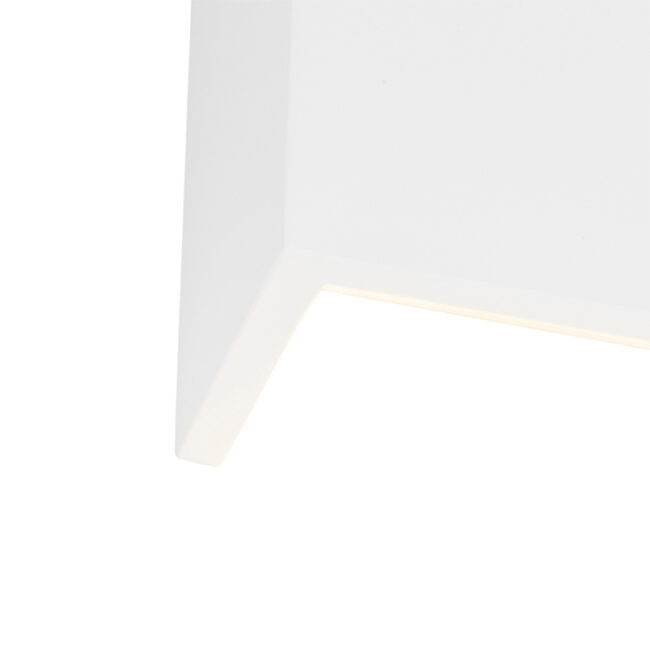 Moderní nástěnná lampa bílá - Colja Novo