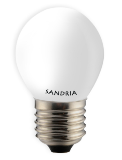 LED žárovka Sandy LED E27 S2168 4W OPAL teplá bílá