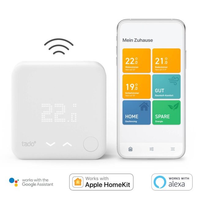 tado° Smart Thermostat Starter Kit V3+ s rádiem