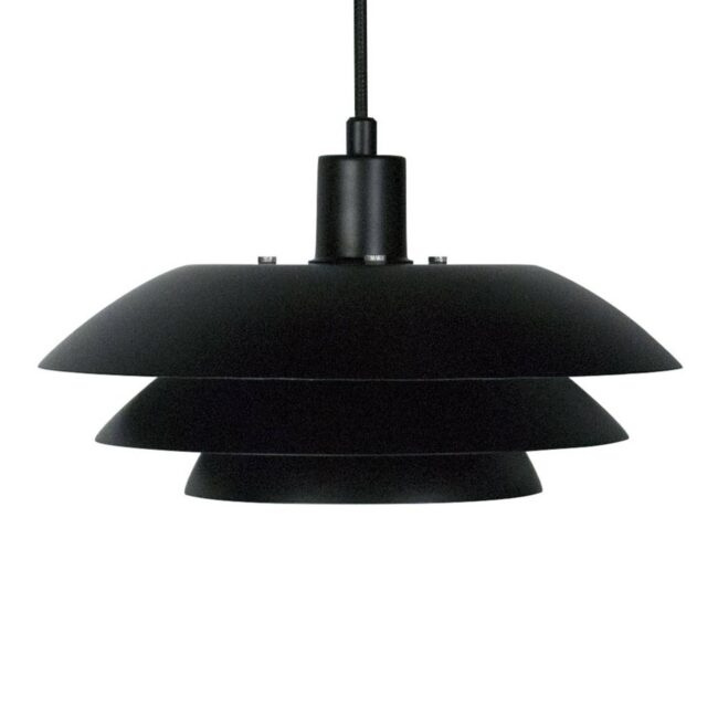 Dyberg Larsen DL31 závěsná lampa kovová černá
