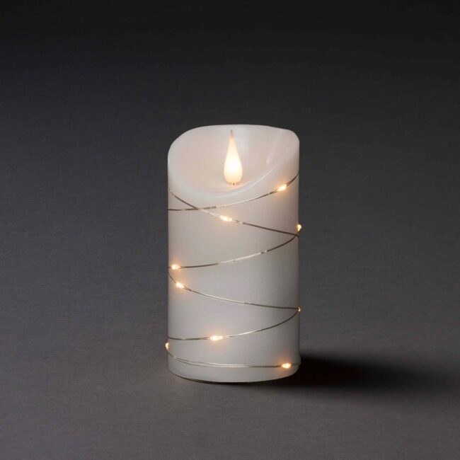 LED vosková svíčka bílá Barva světla teplá bílá 13