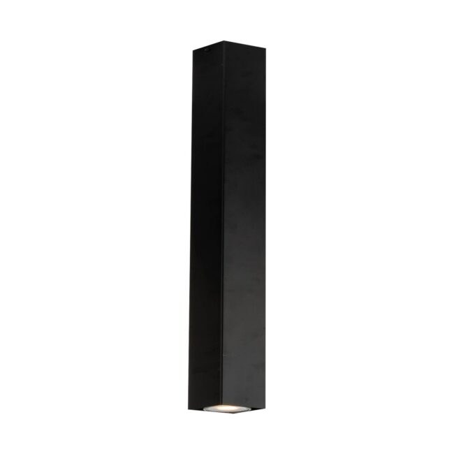 Svítidlo Fluke v hranatém tvaru výška 40 cm černá